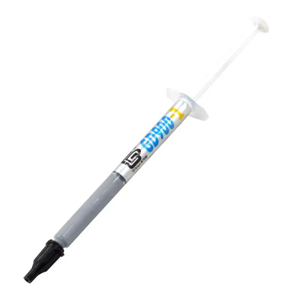 GD900-1 Thermal Grease Compound Conductive 6.0 W/mk Pasta termica Plaster Heat Sink for CPU GPU Chipset Notebook Cooling Coolers thermal paste