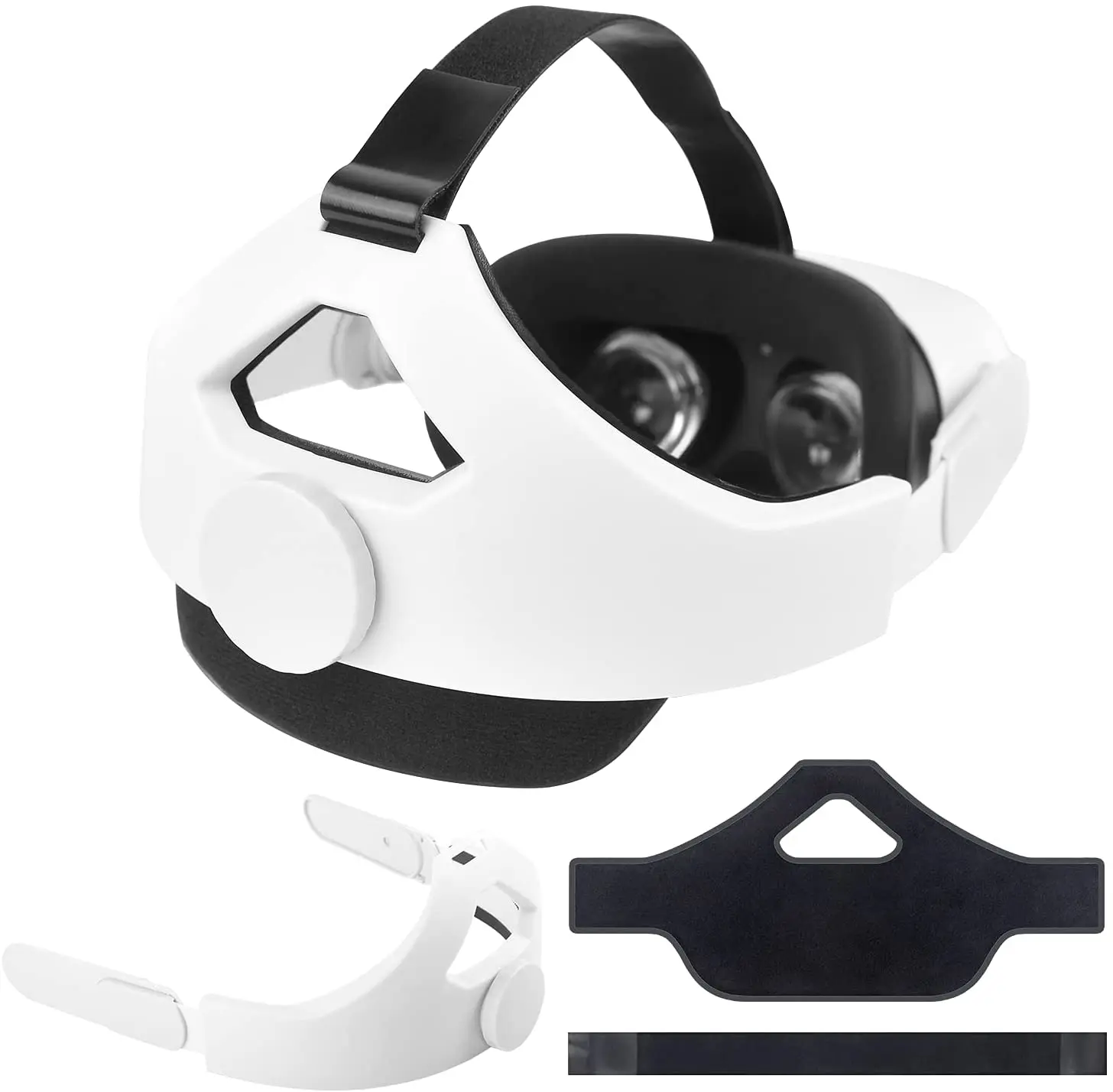 For Oculus Quest 2 VR Halo Strap Virtual Reality Rift Oculos Supporting Head Strap For Oculus Quest 2 Accessories Accessoires