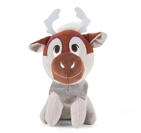 25 см фильм Дисней Анны и Эльзы со Свеном kristoff Plush Кукла Игрушки для маленьких детей милые подвеска принцессы плюшевое украшение на Рождество для детей подарок на день рождения - Цвет: e