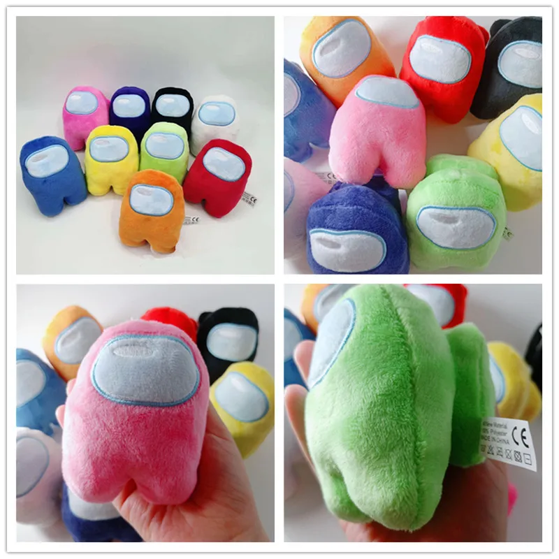 

Soft Plush Among Us Plush Among Us Game Plush Toy Original Kawaii Stuffed Doll Christmas Gift Cute Red Small Among Us Plushie