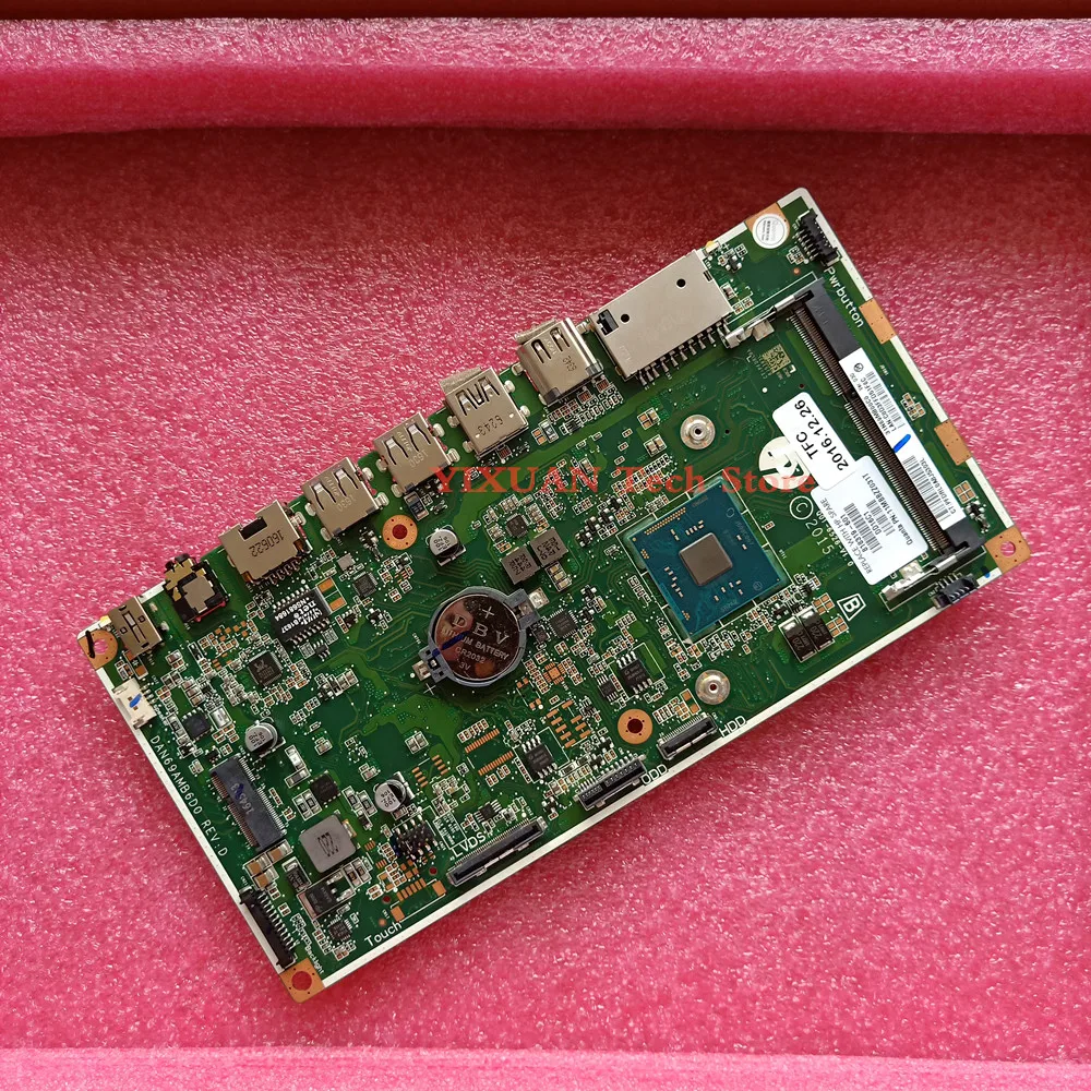 para hp Tudo em Uma Série 20-e 818319001 818319601 Computador Portátil Placa-mãe N69a Dan69amb6d0 Mainboard N3050 100 Testado Original Novo - Imagem 2