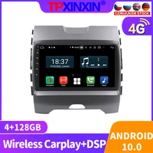 128GB Android 10 For Ford Ranger 2018 - 2020 Car Radio Multimedia Video Recorder Player Navigation GPS Accessories Auto 2din DVD