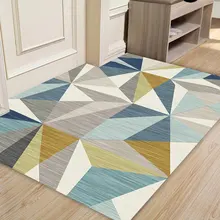 Ковер в скандинавском стиле для спальни, гостиной, двери матраса, полный прикроватный чайный столик, красный современный простой матрас