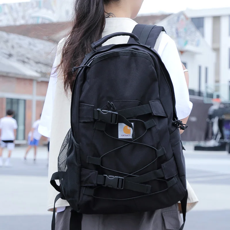 2021 Popular Fashion Backpack Men And Women Skateboard Bag Tooling Canvas Computer Student School Tide Brand | Багаж и сумки