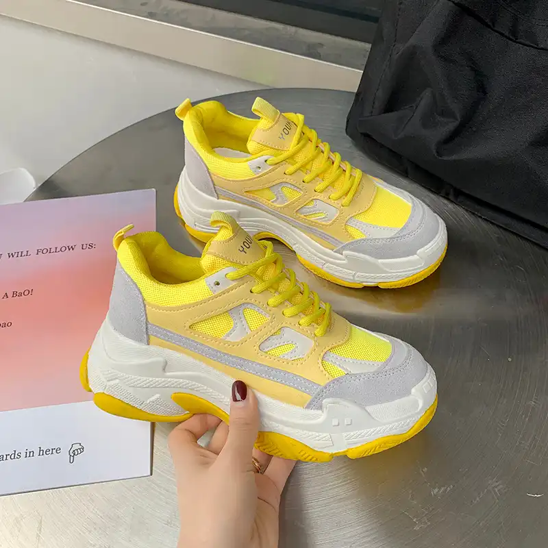 high platform tennis shoes