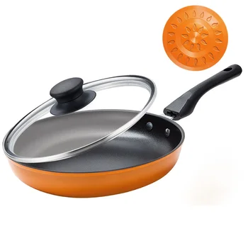 

26CM Thickening Bottom Pan Frying Pan Non-stick Pan No Smoke Pancake Pot Induction Cooker Gas Universal Cookware Cooking Pots