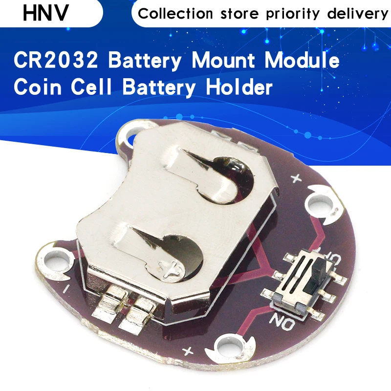LilyPad Coin Cell Battery Holder CR2032 Battery Mount Module for