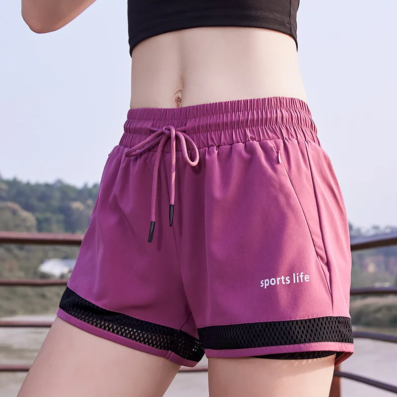 S / M / L / XL Yoga Shorts Women Fitness Spandex Neon Elastic Summer  Running Workout Short Leggings For Ladies Gym Sport Shorts - AliExpress