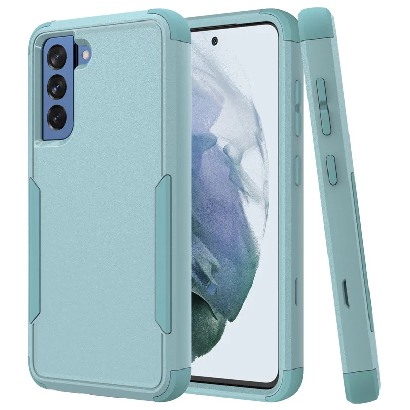 Защитный чехол для Samsung s21 Plus s21FE s21Ultra 360 поликарбонат + ТПУ матовый силикон