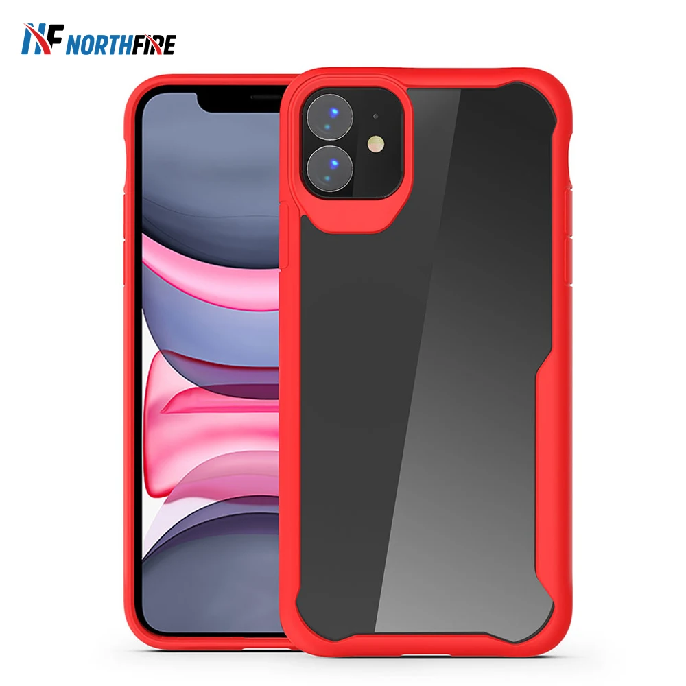 Пластичный монтаж Стекло однотонный чехол для задней панели iPhone 11 Pro Max XR/XS Max/X