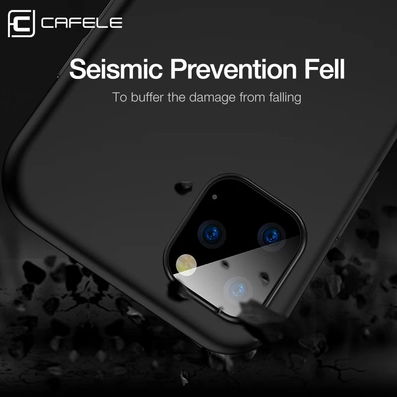 CAFELE Phone Case for iPhone 11 pro max Soft TPU Cover Ultra Thin Matte Cases for Apple iPhone 11 pro Full Coveing Shell