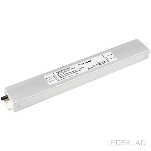 021992 Блок питания ARPV-12100-SLIM-B (12V 8.3A 100W) (ARL IP67 Металл 3 года)-1шт. Arlight | Лампы и освещение