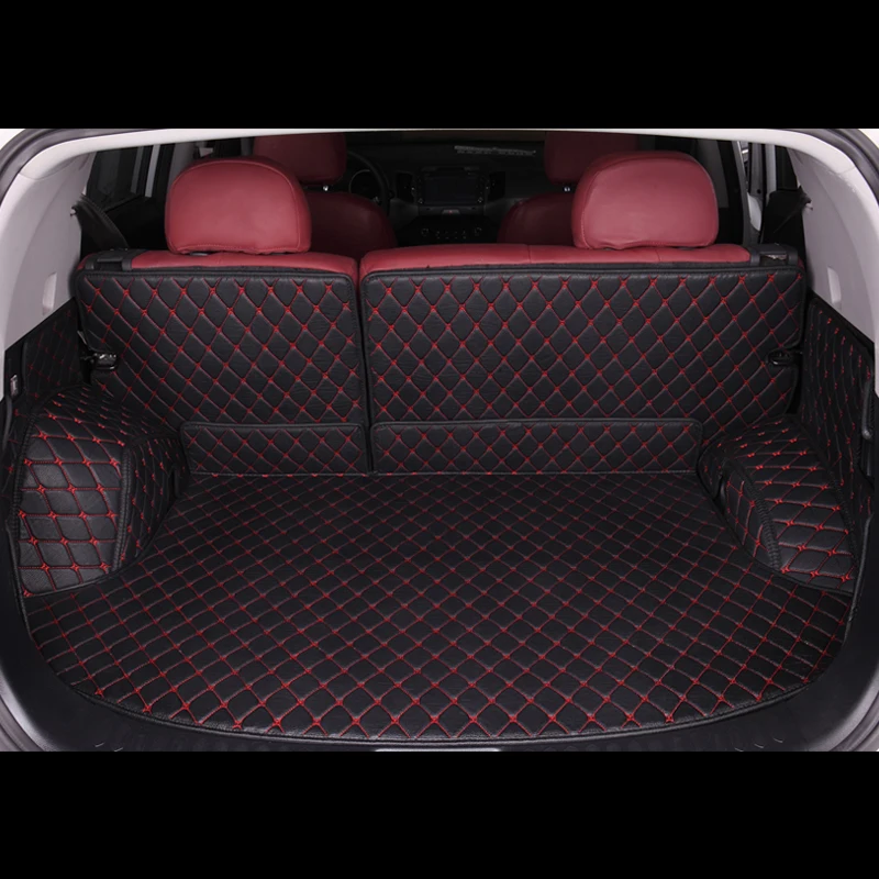 Car Trunk Mats for FORD Everest F-Series Mustang Transit Mondeo MK5 expedition edge F-150 Pickup 3d 5d Cargo Liner |