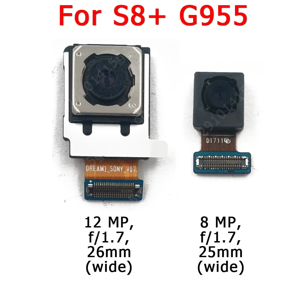 Оригинальная фронтальная и задняя камера для Samsung Galaxy S8 Plus G955 основной