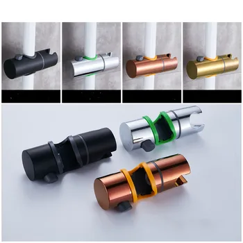 

Shower head Support Nail Free ABS Material Rotation Gold Bathroom shower faucet accessories