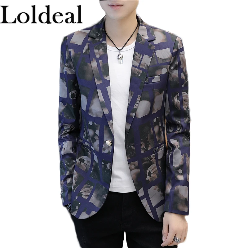 Loldeal черное платье-пиджак пальто Новый однобортный деловой роскошный модный