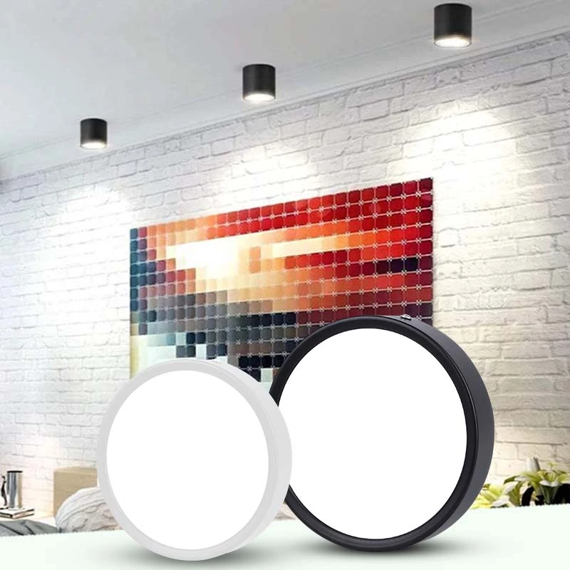 LED Downlight 5/10/15W Led Spot 220V Spotlight Ceiling Surface Mounted Down Light Lamp For Home Kitchen Shop Indoor Lighting ceiling light fixture