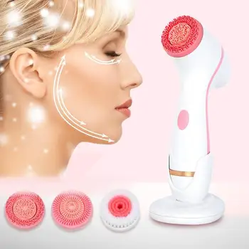 

Mini USB Electric Facial Pore Cleansing Brush Silicone Cleaner Facial care tool