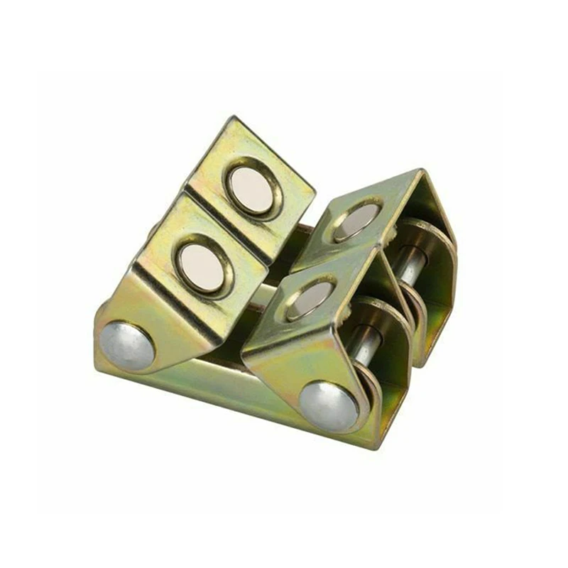 

2 Pieces Set 2 Inches Magnetic Welding V Clamp Adjustable Strong Manual Magnet Stainless Steel Weld Holders