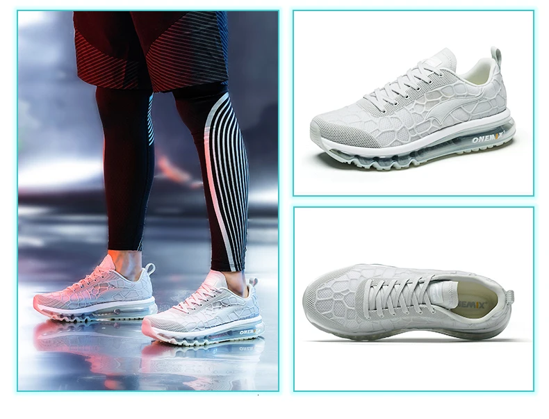 ONEMIX/мужские кроссовки с воздушной подушкой; zapatillas hombre; мужские спортивные кроссовки; уличная Женская прогулочная обувь; мужские Size35-47