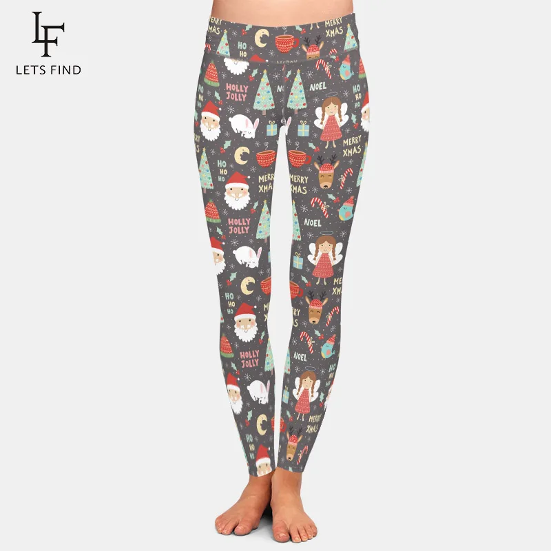 Christmas Leggins - Ropa Mujer - AliExpress