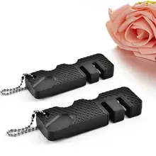 1 шт. портативный точильный Инструмент Многофункциональная Напольная Керамическая стальная точилка Многофункциональная портативная Вольфрамовая точилка J6X8