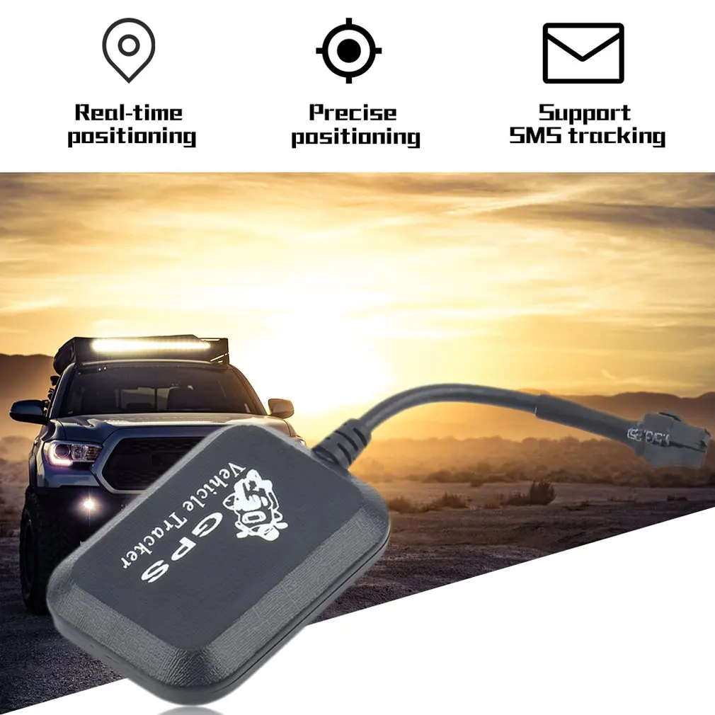 Мини gps GPRS GSM в реальном времени SMS сети трекер транспортного средства дропшиппинг
