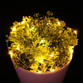 

3 Meters 30 Light Battery Box Copper Wire String Holiday Decoration Lights Christmas Tree Lights Led Silver Line Lights