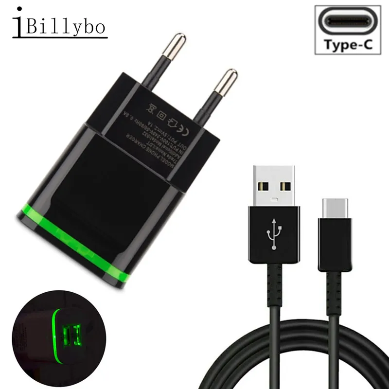 Светодиодный светильник для samsung A70 A60 A50 A30 A20 S9 type C USB кабель для huawei P30 Pro P20 Lite mate 20 быстрое зарядное устройство для передачи данных Tipo C