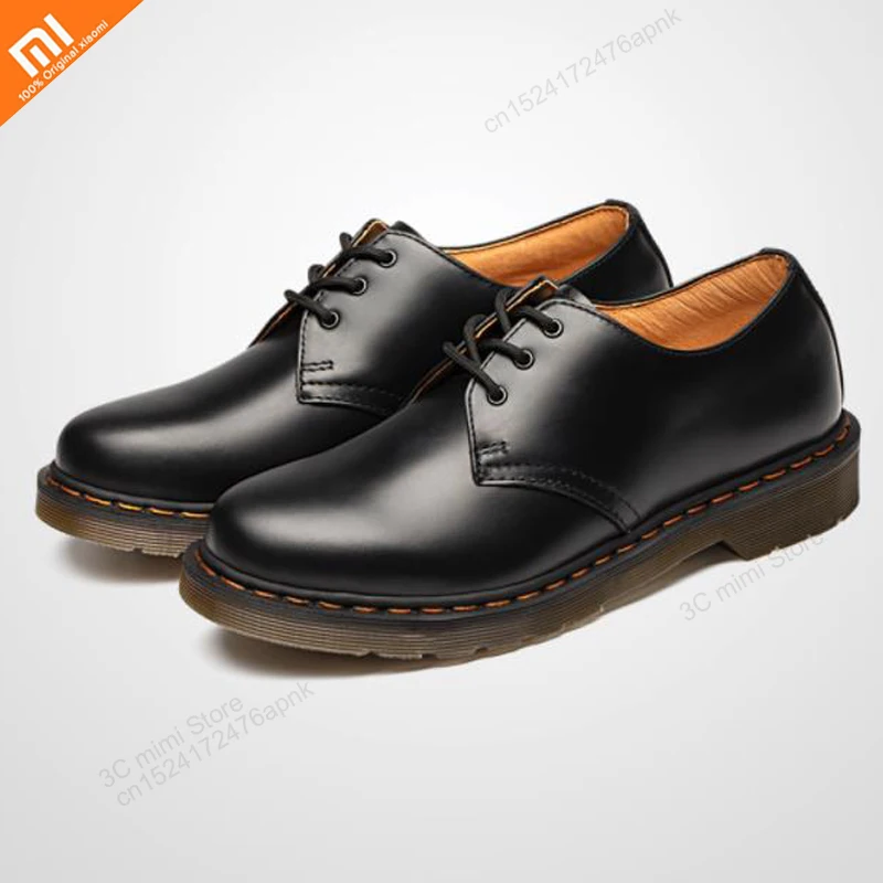 xiaomi mijia qimian Goodyear Martin tooling men's classic handmade texture oil wax leather sweat-ab