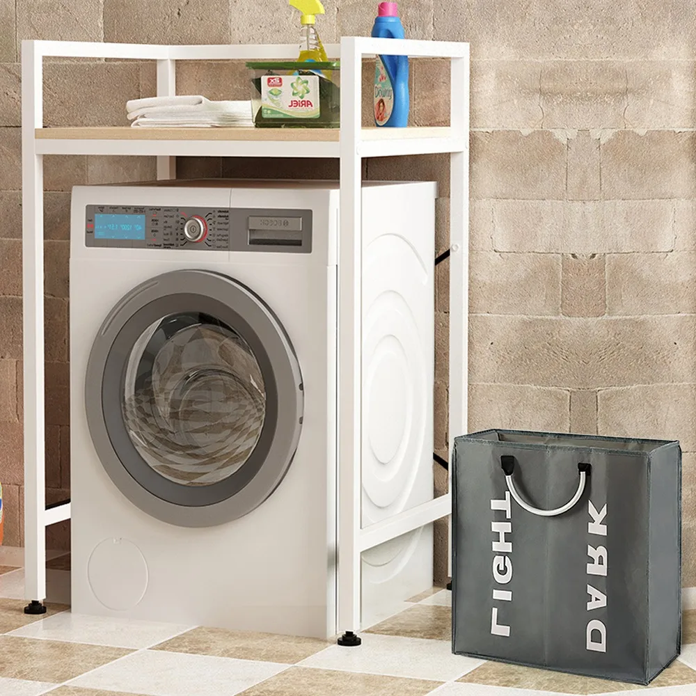 Portable Salle De Bain Pliable Panier Sale Mur Panier à Linge Organisateur De Bac à Linge Avec Poignées Grands Jouets Organisation De Vêtements For Chambre à Coucher, Salle De Bain ( Color