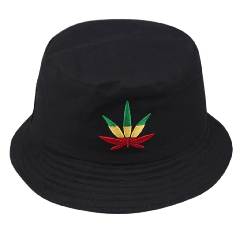 New Fashion Men Women Cute Printed Bucket Hat Outdoor Double Sided Reversible White Black Bucket Cap Sun Hat For Women Gorras