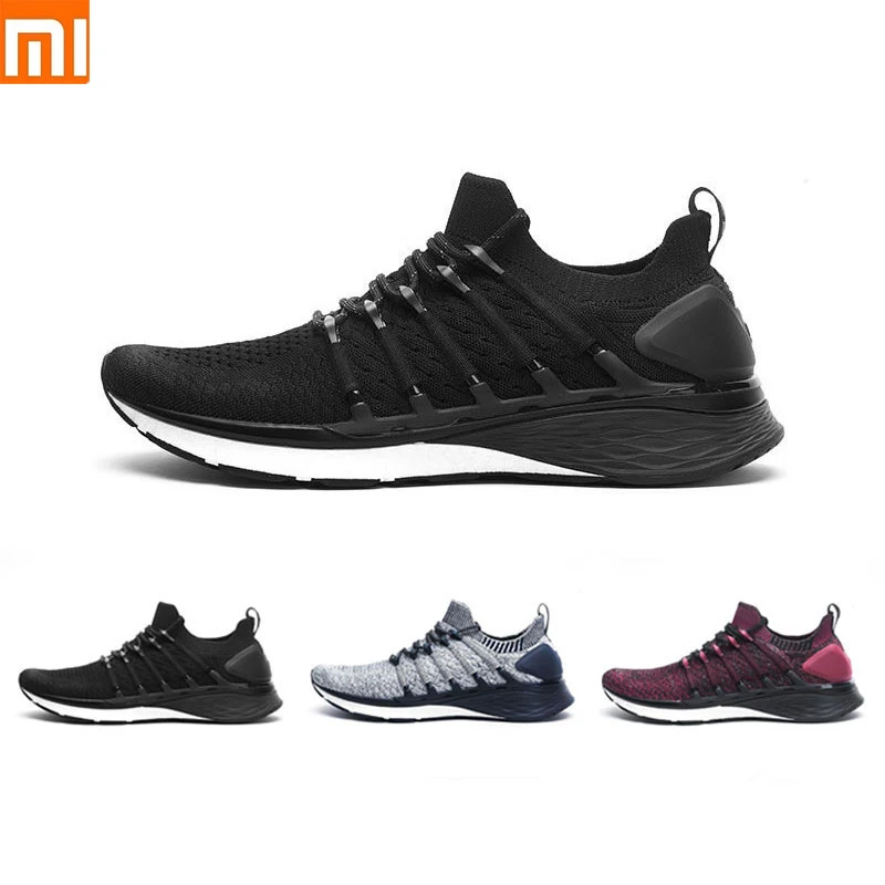 

Original Xiaomi Mijia Sneaker Sports Shoes 3 Running Shoes Popcorn Cloud Bomb 6 in 1 Uni-Molding with 3D Lock Fishbone Systems