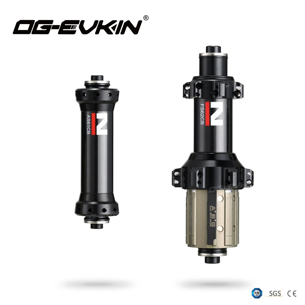 Novatec AS61CB FS62CB втулки ABG для шоссейного велосипеда передние и задние черные одна