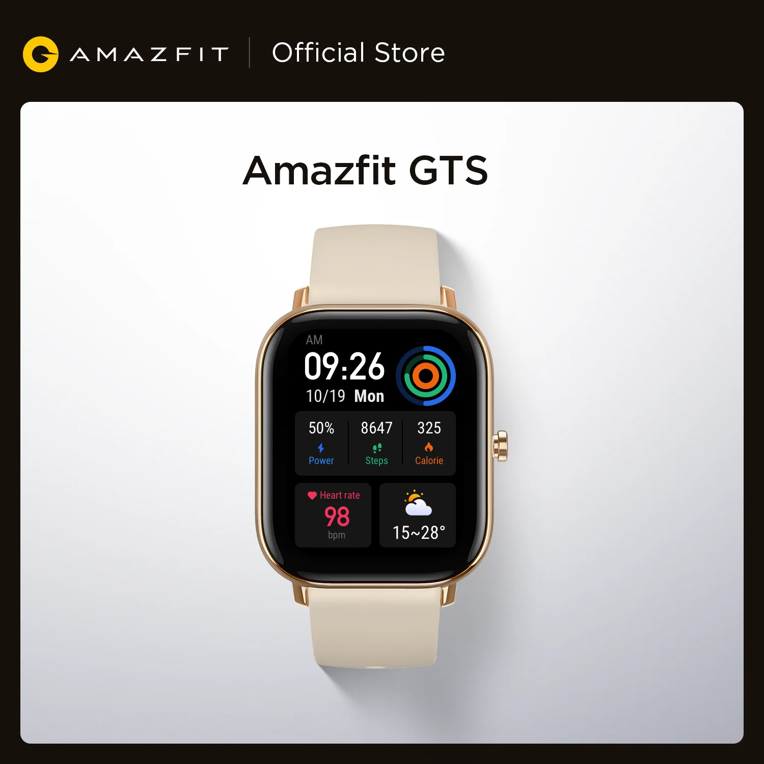 [Отправляем из Испании и Польши] глобальная версия Amazfit GTS Смарт часы 5ATM