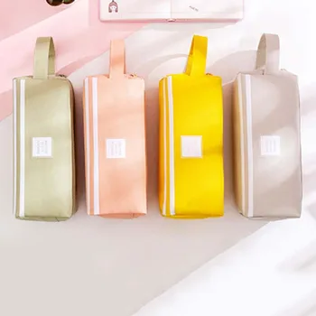 

Pencil Case Double Layers Large Capacity School Pencil Pen Pouch Stationery Bag Pouch Multifunction Makeup Bag for student gifts