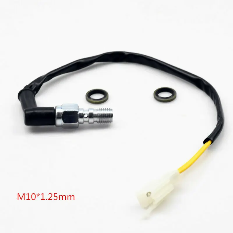 Universal Motorcycle 1.25mm Hydraulic Brake Light Switch For Honda