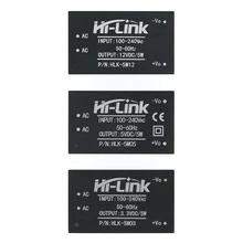 HLK-5M05 HLK-5M03 HLK-5M12 5 Вт AC-DC 220 В до 12 В/5 V/3,3 V Buck понижающий модуль питания-преобразователь интеллигентая(ый