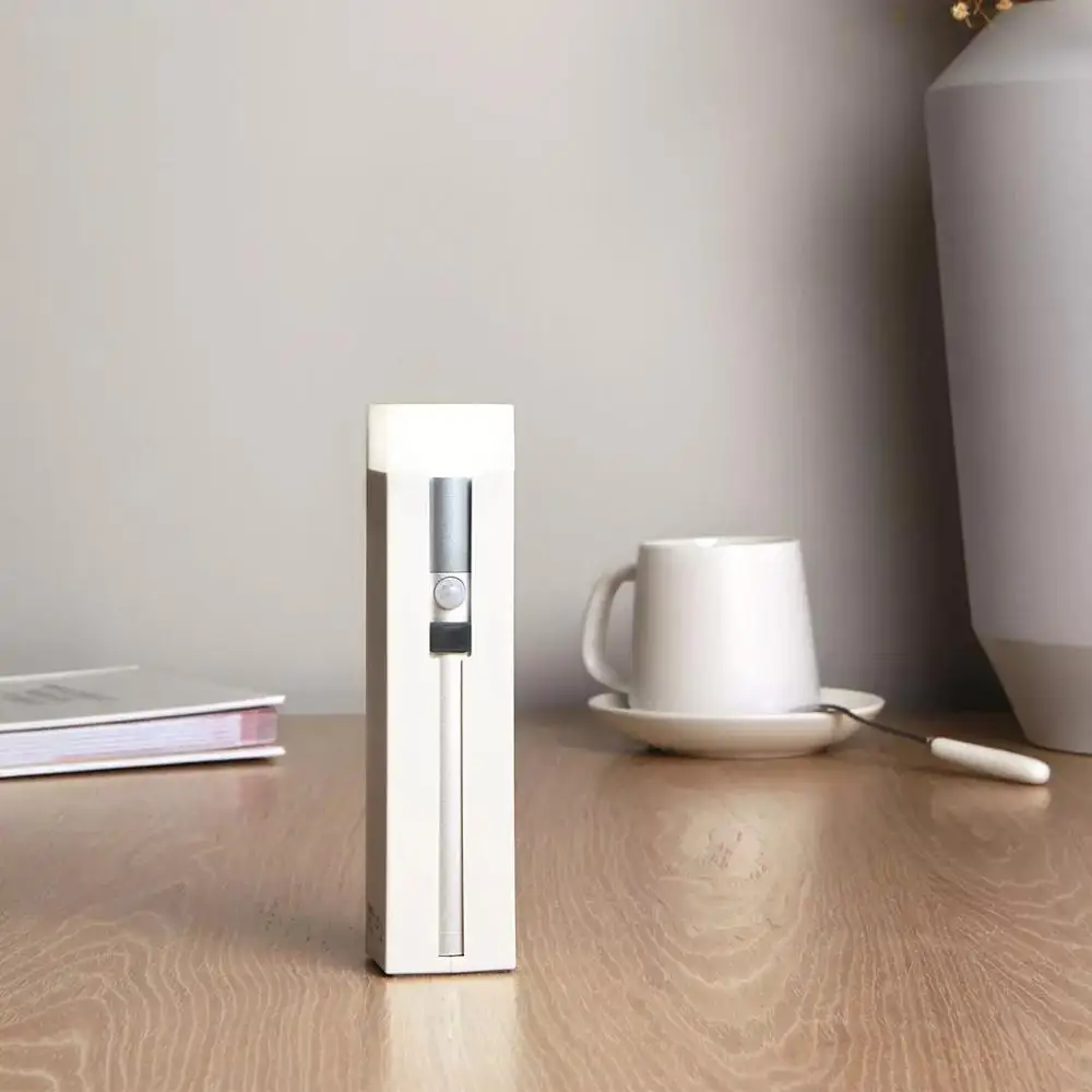 Xiaomi NexTool Многофункциональный светильник-вспышка перезаряжаемый внешний аккумулятор Электрический фонарь Индукционная аварийная лампа Ночной светильник
