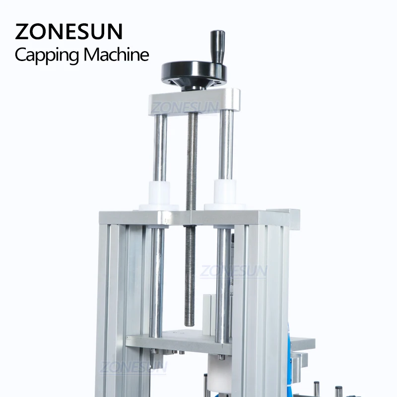 ZONESUN ZS XG1870D полуавтоматическая укупорка большой пластиковый резьбовой патрон для