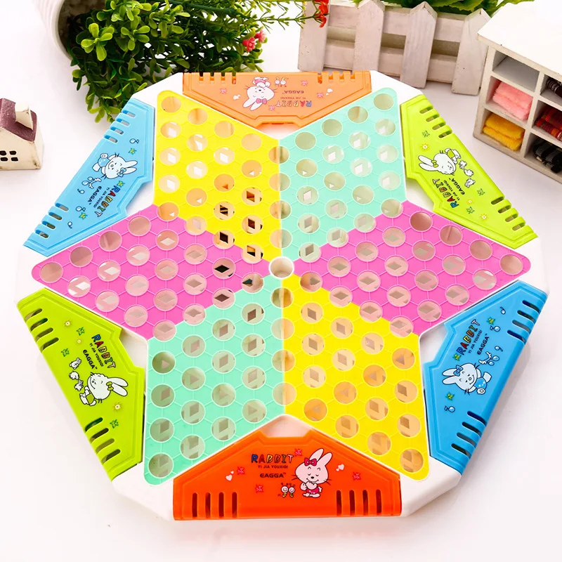 

School Gift yi zhi qi Children China Chess Animal Checker Flight Checkers Adventure Students Five-in-a-row