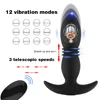 Telescopic Dildo Vibrator Anal plug Prostate Massager Sex Toys for Men Masturbator G-Spot Vagina Butt Plug Sex toys for Men Gays 1