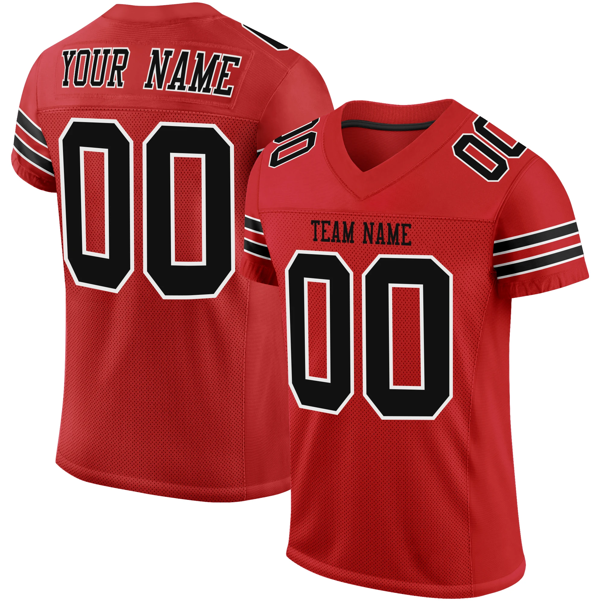 Fashion Football Jersey Pringting Team Name/Number Training,Casual Absorbent Tee Shirts for Men/Lady/Youth Outdoors