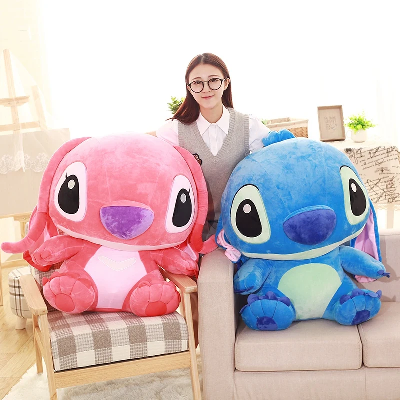 Adorable Stitch and Angel Plush Toys Lilo & Stitch (35-80cm