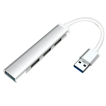 

Multi Usb 3.0 Type C Hub 4 Port Adapter Splitter Power Interface For Imac Macbook Air Usb3.0 Pc Computer Laptop
