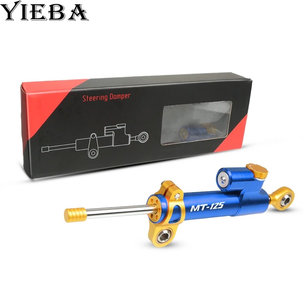 

FOR YAMAHA MT125 2014-2018 MT125 2015 2016 2017 Motorcycle Steering Stabilize Damper Bracket Mount CNC Motorbike
