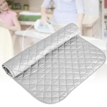 

Heat Resistant Iron Board Blanket For Table Top Ironing Pad Laundry Pad Anti-Slip Ironing Mat Blanket Mesh Press Clothes Protect