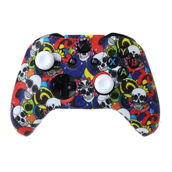 

1Set Silicone Protective Case Cover Grips Cap for XBox One X S Gaming Controller 77HA