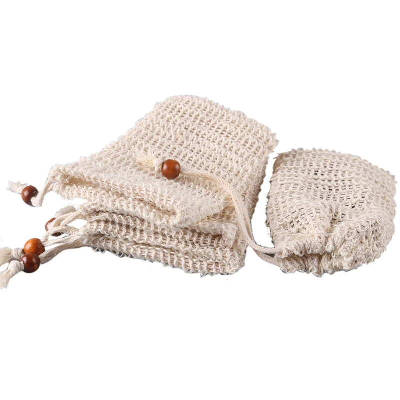 

Shower Soap Bag 12 Sachet Soap Bag Homemade Soap Net Bag with Drawstring