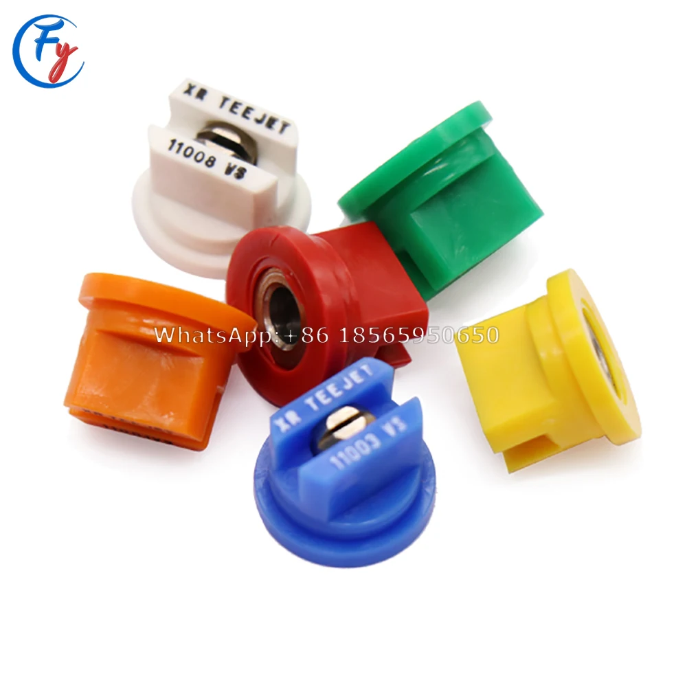 XR Flat Fan Spray Tip, Agriculture Boom Sprayer Wide Coverage Drift Guard Stainless Steel Nozzle 3